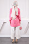 Pink Side Tie Modal Tunic - 4