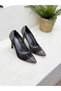 25Y4898 Stone Tul Detail 9cm Thin Heel Stiletto Shoes Women