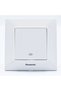 Intermediate switch 10A, IP20, White, Arkedia Slim
