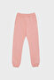Logo Regular Fit Elastic Waistband Pockets 100% Cotton Pants Pants Lb22Fw - 6