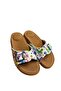 Orthopedic Heel Spur Slippers Home Slippers Street Slippers Butterfly Pattern Coffee Sole - 2