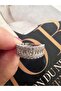 Women's Vip Series Baguette Zircon Stone Numberless Adjustable Ring - 2
