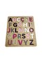Princess Alphabet Puzzle, Turkish Alphabet, Wooden Find-And-Insert Puzzle, Colorful Educational Puzzle, Letter Learning - 5