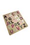 Princess Alphabet Puzzle, Turkish Alphabet, Wooden Find-And-Insert Puzzle, Colorful Educational Puzzle, Letter Learning - 4