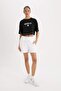 New Season Defactofit Nba Brooklyn Nets Cropped Fit Crew Neck Short Sleeve T-Shirt - 3