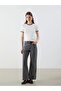 Lcw Jeans Black Wideleg Women's Jean Pants