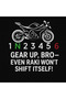 Hearth Beat Pulse Racing Motor Printed Tshirt 100% Licensed Cotton Premium T-Shirt - 3