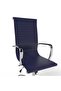 Modern UL UT-C031H High Back PU Office Chair Ergonomic Chair Ideal for Home Office - Blue - 7