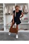 Women's Black Tank Top Shorts Bottom Top Set - 3