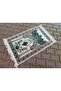 Velvet Prayer Rug 69 X 103 cm with Life Tree and Candlestick Model, Wonderful Prayer, Soft Zero Product Kz - 5