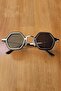 Women's April Hexagon Punk Retro Model Sunglasses - 8