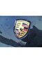 Porsche Logo Hood Body Gold Metal Logo Emblem Arma - 2