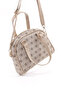 Monogram Printed Mink Shk205 جلد صناعي بسحاب ومقصورة واحدة وحزام قابل للتعديل لليد والذراع والكتف - 6