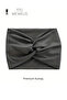 Dark Gray Smoked Premium Women's Headband Bandana