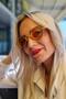 Women's April Hexagon Punk Retro Model Sunglasses - 3