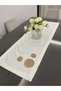 Cream Color Fabric Hand Braided Runner Made to Measure and Color
