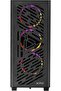 علبة Lander 501 RGB سوداء ATX - 2