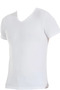 Star Short Sleeve V Neck Modal Lycra Men's Singlet 2 Pack - Breathable Stretchy and Natural - 5