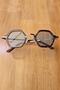 Women's April Hexagon Punk Retro Model Sunglasses - 4