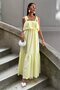 Skirt Hem Brode Embroidery Halter Dress 2881 - 5