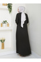 Anne Model Full Size Comfortable Fit Striped Patterned Stone Women's Dress 2024 - 7