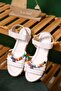 Vica Bead Detailed Women's Sandals