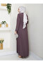 Anne Model Full Size Comfortable Fit Striped Patterned Stone Women's Dress 2024 - 7
