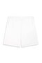 Basic Regular Zippered Cream Shorts - 2