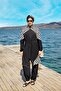 Zirya Model Sports Lycra Design Hijab Double Swimsuit Set
