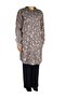 Women's Button Front Collar Shirt with Sleeve Cuffs - 3