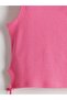 Lcw Kids Crew Neck Girls Crop Undershirt (S5) - 3