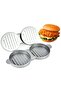 Double burger press