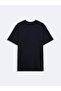 Sezono Men's Crew Neck Short Sleeve Regular Black T-Shirt 1225841796089 - 2