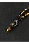 Tiger Eye Onyx Natural Stone Pendant Special Design Necklace Inner Peace Focus Courage Stability Stone - 5