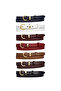 100% Genuine Leather 7-Piece Super Set Gold Color Suit Buckle 2 cm Women's Belt, Compatible with All Outfits - 2
