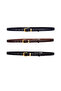 100% Genuine Leather Set of 3 Gold Color Suit Buckle 2cm Women's Belt Black, Dark Coffee, Laci_Düz_Gold - 8
