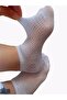 3 Pieces Cotton Anti-Sweat Women's Mesh Booties Socks - 2
