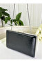 New Model Black Color Shiny Patterned Chain Strap Handle Women's Evening Dress Bag - 7