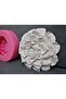 30cm Giant Rose Flower Lotus Flower Silicone Mold K-1092, Polyester Stone Powder Gypsum Candle Mold - 6