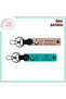 Set X2, Puppy Mouth-Turquoise, Meaningful Gift to Give on Visits – Moon Star Tc Leather Keychain