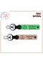 Gift, F Green-Y Mouth, Vefa Themed National Armağan – Three Crescent Star Patterned 2-Piece Personal Keychain