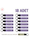 18' Keepsake Keychain with Name Written, Purple Violet & Milk Coffee, for Special Celebrations Like Wedding