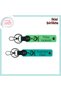 Ayyıldız Kurt Göktürk 2-Piece Personal Keychain, Pistachio Green-Turquoise, Friendly Homeland Themed Armağan