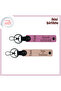 Team, Pink-Puppy Mouth, Symbol of Love and Loyalty – Special Turkish Text Patterned Keychain