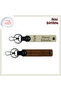 Team, Milk Coffee-Coffee, Motif Romantic Gift – Turkish Written Leather Keychain for Lover