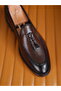 Men's Premium Spiro Alcohol Opening Leather Cowhide Inner Lining Special Lightweight Eva Sole Corcik Shoes-Bitter Brown - 3