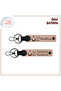 Meaningful Gift for Company Employees, Moon Star Tc Patterned Personal Keychain Set, Puppy Mouth-Y Mouth
