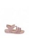 035 Orthopedic Baby Girl Powder Glitter Stone Sandals