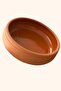 Transparent Glazed Earthenware Pan-Oven Tray Casserole Dish Medium Size 31X9 cm - Compatible with Household Electric Ovens - 3