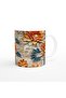 Paper Layered Peony Patterned Mug - 3